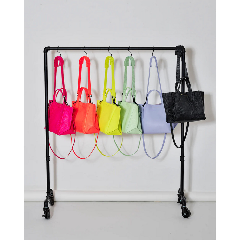 Ampersand as Apostrophe Half Tote in Neon Yellow NWT - Picture 8 of 8